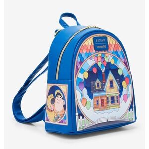 Loungefly Disney Pixar Up House Stained‎ Glass Backpack NEW Release!